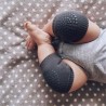 Almofadas de segurança de algodão para bebê - antiderrapantes - para cotovelos / joelhos