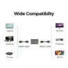 Extensor de cabo HDMI - 4K - conector 2.0 fêmea para fêmea - para PS4/3 - TV