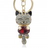 Crystal cat - keychainKeyrings