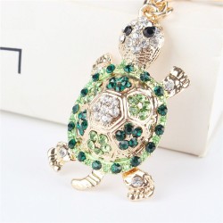 Tartaruga de cristal - chaveiro