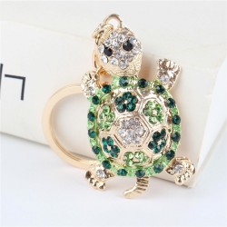 Tartaruga de cristal - chaveiro