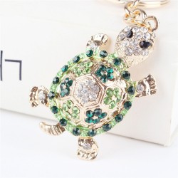 Tartaruga de cristal - chaveiro
