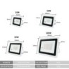 Holofote LED RGB - refletor exterior - controle remoto - à prova d'água - 220V / 110V - 20W - 30W - 50W - 100W