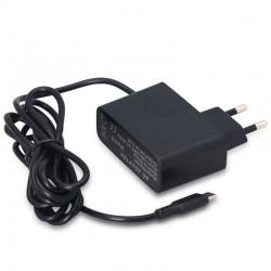 Adaptador AC ABS 2.4A - carregador para Nintendo Switch NS - ficha UE