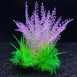 Planta de grama artificial - erva decorativa de aquário