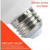 Flame fire effect light - LED bulbE14