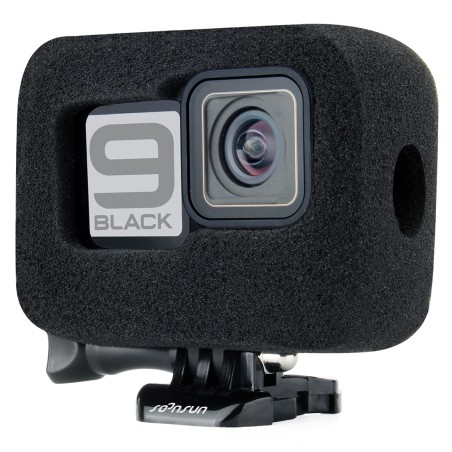 Capa de espuma para pára-brisa - à prova de vento / redução de ruído - para câmeras GoPro Hero