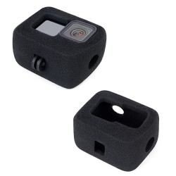 Capa de espuma para pára-brisa - à prova de vento / redução de ruído - para câmeras GoPro Hero