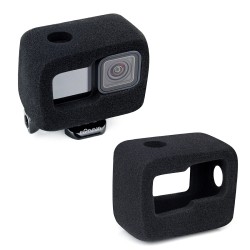 Capa de espuma para pára-brisa - à prova de vento / redução de ruído - para câmeras GoPro Hero