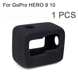 Capa de espuma para pára-brisa - à prova de vento / redução de ruído - para câmeras GoPro Hero