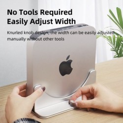 Suporte vertical para Mac Mini - antiderrapante - ajustável