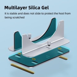 Suporte vertical para Mac Mini - antiderrapante - ajustável