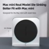 Suporte vertical para Mac Mini - antiderrapante - ajustável
