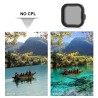 CPL ND8 ND16 ND32 ND - kit de filtro de lente - para GoPro Hero 11 10 9 Preto
