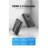HDMI 60M extender - signal booster - USB 2.0 - 4K@60HzNetwork