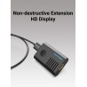 HDMI 60M extender - signal booster - USB 2.0 - 4K@60HzNetwork