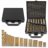 15-10mm - Brocas helicoidais revestidas de titânio HSS - conjunto de 99 peças