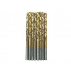 15-10mm - Brocas helicoidais revestidas de titânio HSS - conjunto de 99 peças