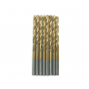 15-10mm - Brocas helicoidais revestidas de titânio HSS - conjunto de 99 peças