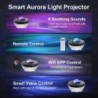 Projetor galáxia céu estrelado - luz noturna LED - controle APP / Alexa
