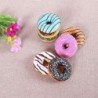 Ímãs decorativos de geladeira - donuts coloridos