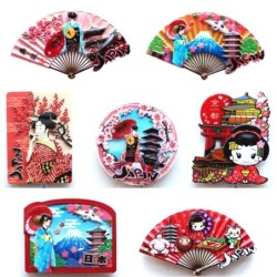 Ímãs decorativos de geladeira - estilo japonês