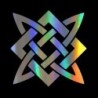 Decorative car sticker - slavic pattern - 15 * 15cmStickers