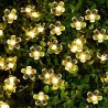Solar light - LED string - garland - Christmas decoration - flowersLED strips