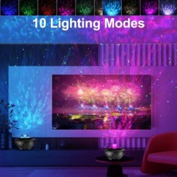 Projetor de céu estrelado - Luz noturna LED - com alto-falante - Bluetooth