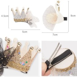 Grampo de cabelo decorativo - cisne - coroa