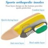 Sports orthopedic insoles - foot arch supportFeet