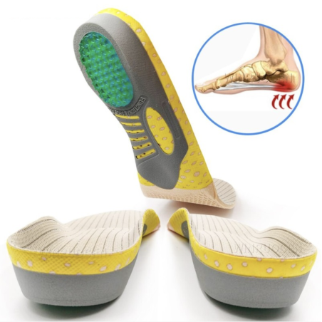Sports orthopedic insoles - foot arch supportFeet