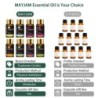 Óleos essenciais - para difusores / aromaterapia / banho / massagem - 20 peças - 5ml