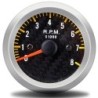 Tacômetro LED para carro - 52mm - 0-8000 RPM - 12V