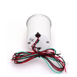Tacômetro LED para carro - 52mm - 0-8000 RPM - 12V