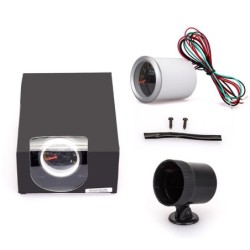 Tacômetro LED para carro - 52mm - 0-8000 RPM - 12V