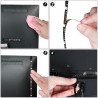 Faixa de iluminação de fundo para TV - LED - RGB - Conexão USB - com controle remoto