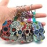 Colorful Mexican skull - keychainKeyrings