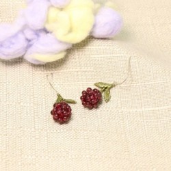 Pomegranate design fruit earringsEarrings