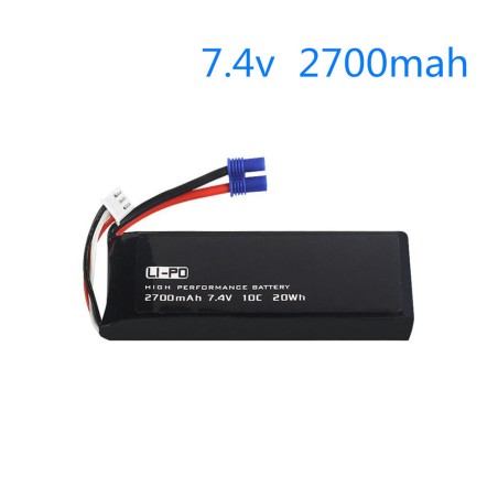 Bateria original - 7,4V - 2700mAh - para Hubsan H501S H501C H501W