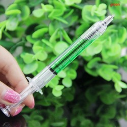 Liquid syringe shaped ballpoint- 4 piecesPens & Pencils