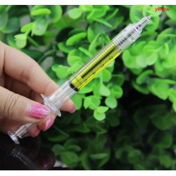 Liquid syringe shaped ballpoint- 4 piecesPens & Pencils