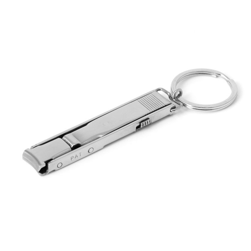 Ultrafino - cortador de unhas dobrável para mãos e pés - aço inoxidável