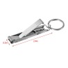 Ultra-thin - foldable hand / toe nail clippers - stainless steelClippers & Trimmers