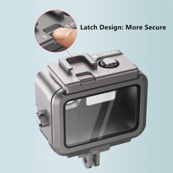 Estojo de alumínio para GoPro 9 - 10 -11 - à prova d'água - subaquático 40M - proteção