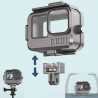 Estojo de alumínio para GoPro 9 - 10 -11 - à prova d'água - subaquático 40M - proteção
