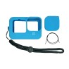 Protective Silicone Case for GoPro Hero 12 11 10 9 Black Tempered Glass Screen Protector Film Lens Cap Cover Go Pro Accessory