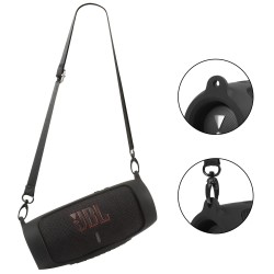 JBL Charge 5 - Capa protetora de silicone macio para alto-falante Bluetooth com alça