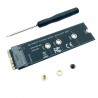 Adaptador SSD - conector - M2 para SSD - para MacBook Air 2013 2014 2015 2016 2017