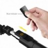 Bastão de selfie 3 em 1 - sem fio - Bluetooth - monopé portátil dobrável - tripé - com controle remoto